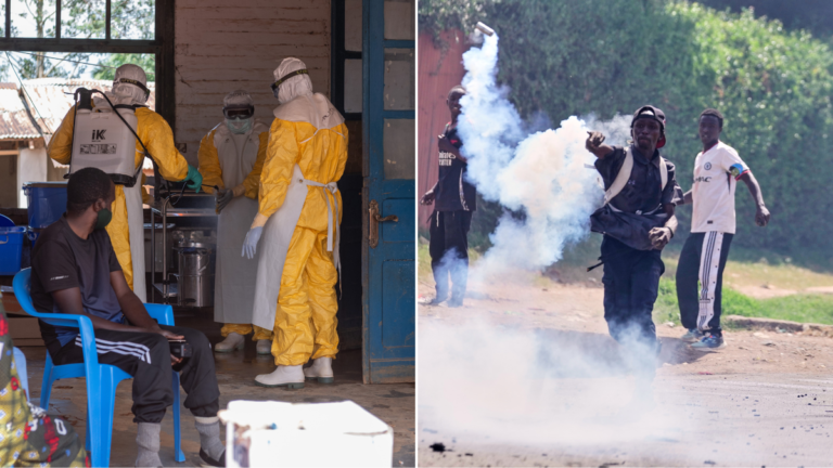Protestas locales mientras un raro brote de ébola mata a