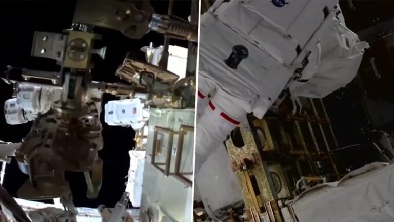 Sortie dans l'espace de la NASA : les astronautes Chris Williams