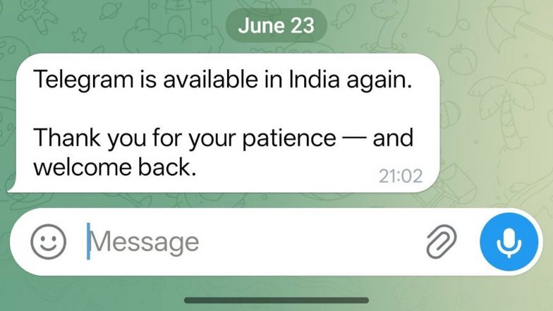 Télégramme de retour en Inde : service rétabli après une suspension
