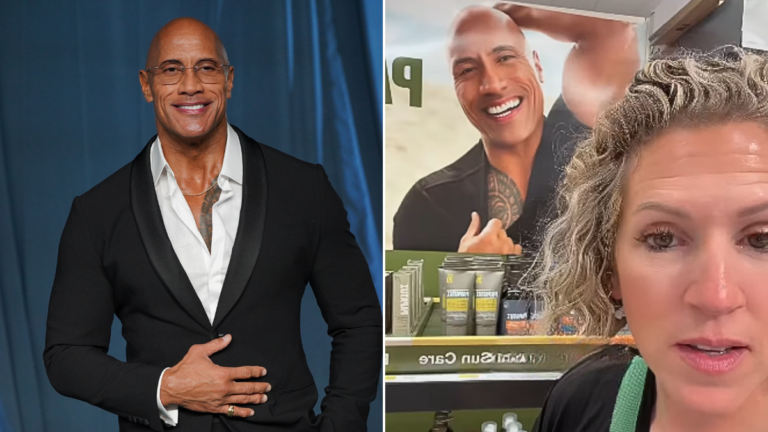 The Rock criticó su último anuncio de belleza: "Es calvo"
