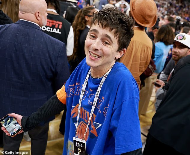 Timothée Chalamet déclare que la victoire des Knicks est meilleure