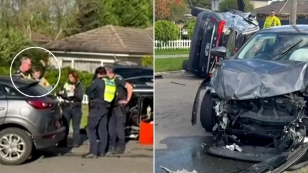 Un arrestado, otro prófugo después del vuelco del atropello y