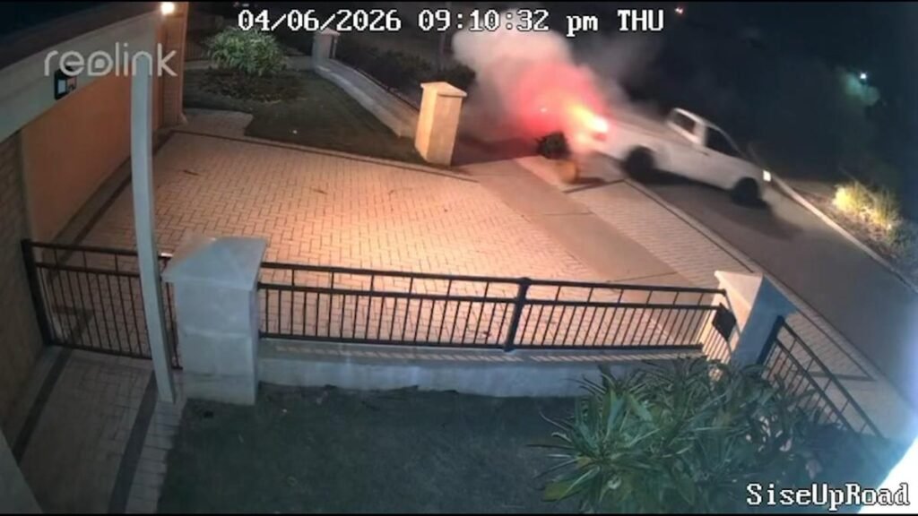 Un conductor de Ellenbrook destrozó buzones y destrozó el césped