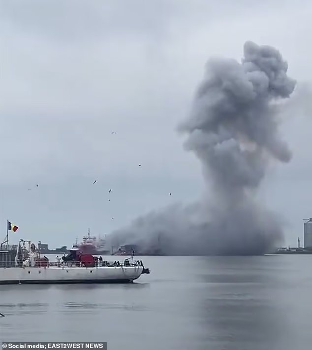 Un drone naval a explosé dans un port de l'OTAN