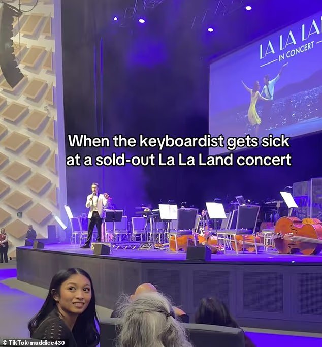 Un membre du public intervient et réalise une performance incroyable
