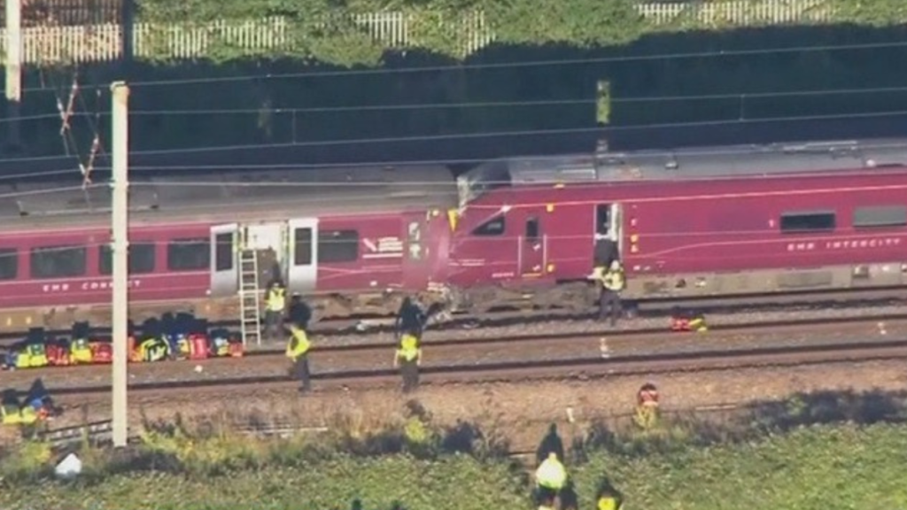 Un muerto y 89 heridos en una colisión de trenes