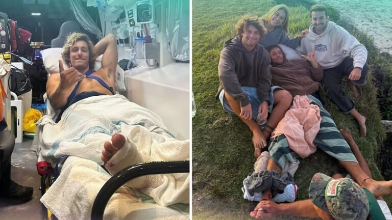 Un uruguayo que fue atacado por un tiburón mientras practicaba