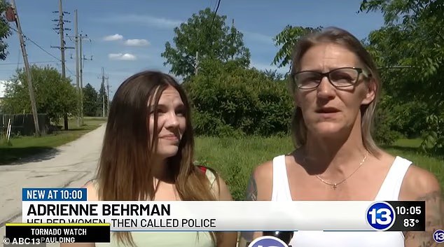 Une femme de l'Ohio qui avait eu pitié de deux