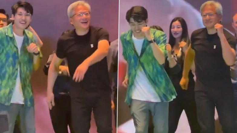 Vidéo virale de Jensen Huang : le PDG de Nvidia vu