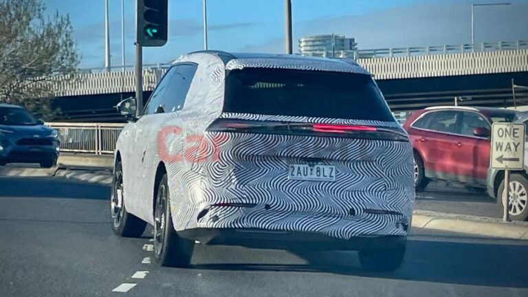 2027 Xpeng G9L: el rival del Kia EV9 espiado en