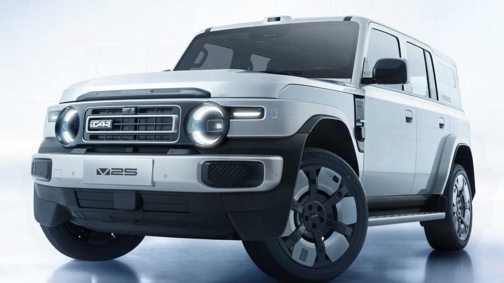 2027 iCaur V25: el SUV chino se parece al G-Wagon
