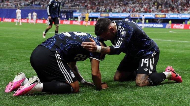Argentina derrotó a Inglaterra en las semifinales del Mundial