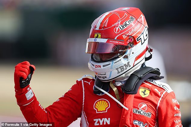 Charles Leclerc GAGNE à Silverstone pour la première fois alors