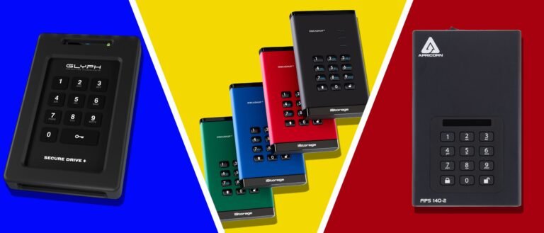 Confío en 6 discos duros portátiles y SSD cifrados para