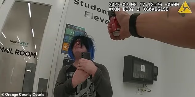 Des images d’une caméra montrent une dispute choquante entre un