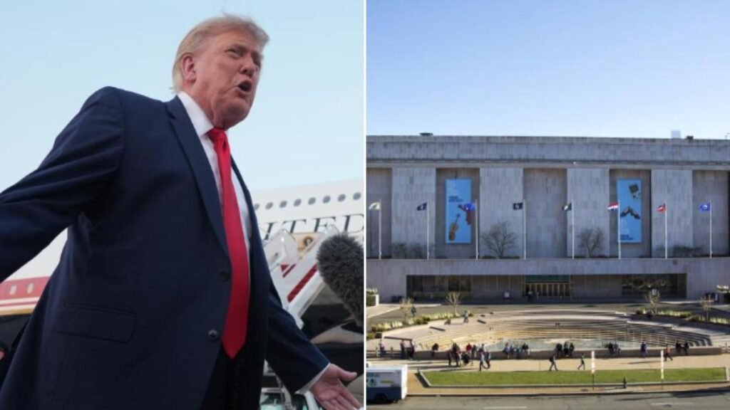 Donald Trump ha ordenado carteles en el Museo Smithsonian advirtiendo