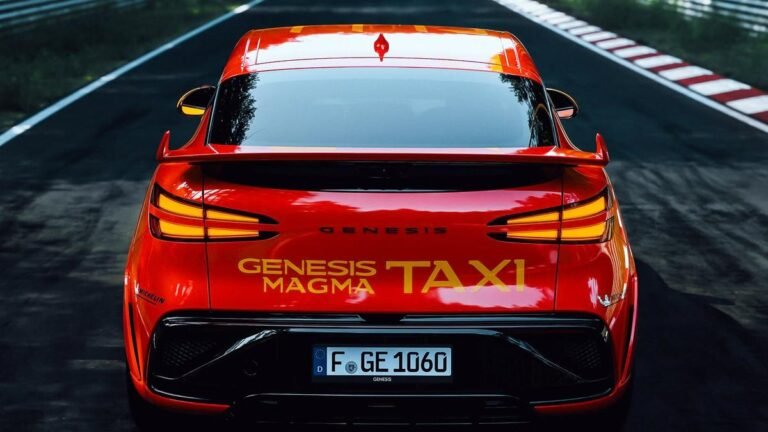 El Genesis GV60 Magma es el último 'taxi' a Nürburgring
