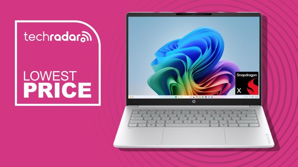 El OmniBook 3 de HP, de 550 dólares, es una