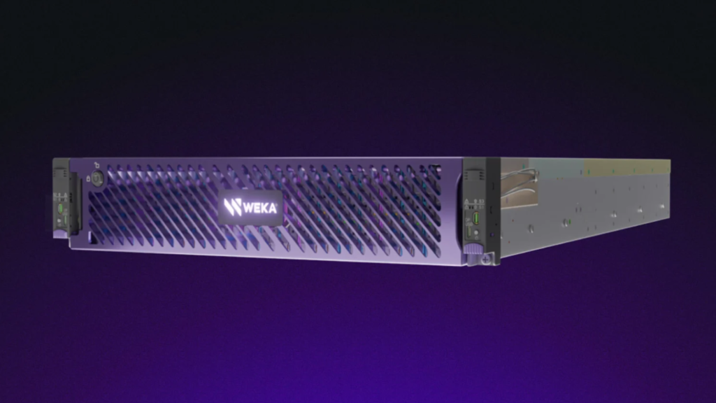 El WEKApod 3 alcanza 1 exabyte por rack, pero los