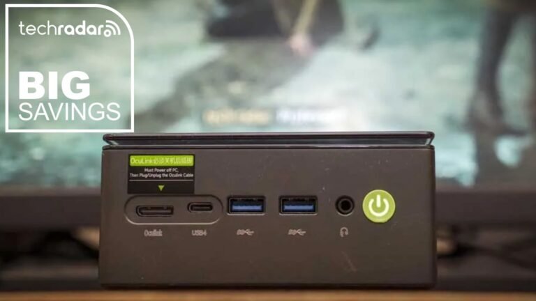 El acuerdo de mini PC de GMKtec por 810 dólares