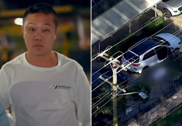 El coche del hombre muerto en el ataque de Carlingford