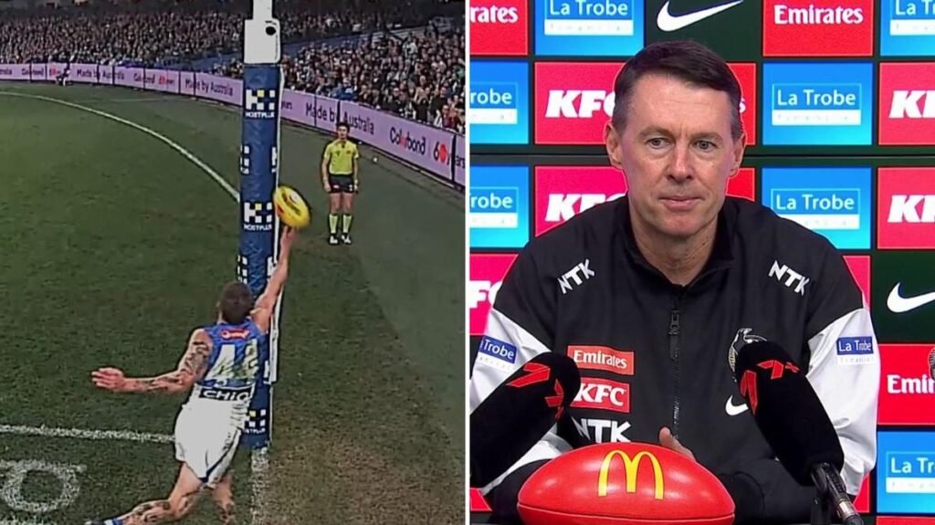 El entrenador de Collingwood, Craig McRae, critica la tecnología de