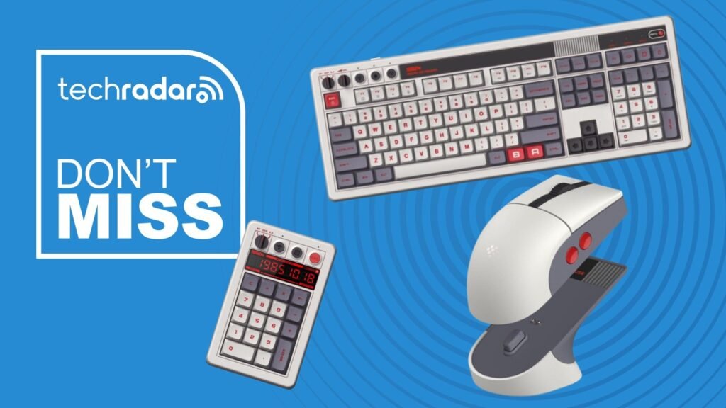 El equipo de escritorio con temática de Nintendo de 8BitDo