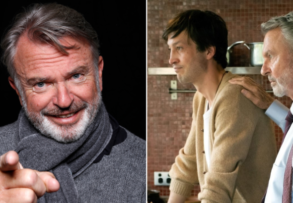 El hijo en pantalla de Sam Neill rindió un conmovedor