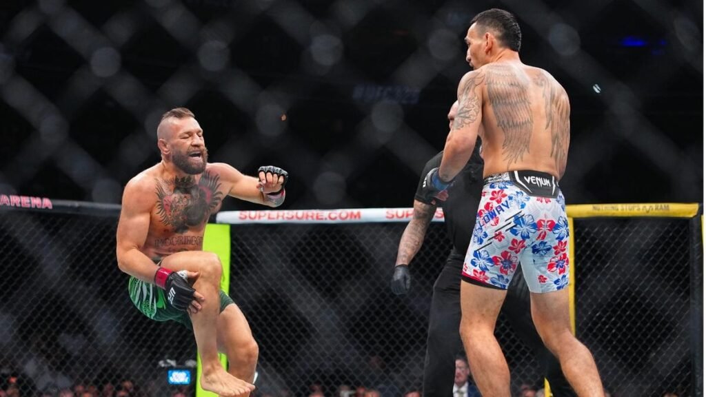 El lesionado Conor McGregor se vio obligado a perder segundos