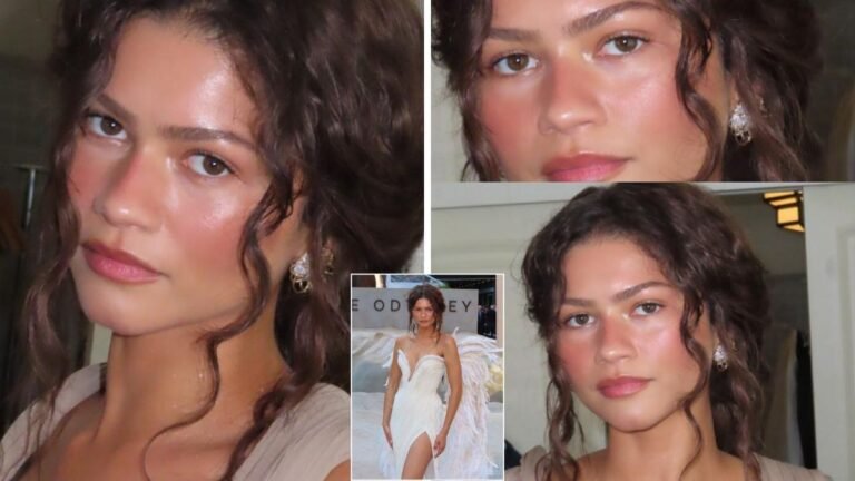 El maquillaje de estreno de Zendaya's Odyssey tiene a todos
