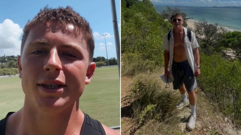 El maratonista adolescente Tyler Calleja es el hombre que cayó