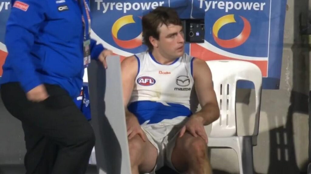 El mediocampista de los Luckless Kangaroos, George Wardles, volvió a