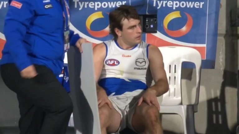 El mediocampista de los Luckless Kangaroos, George Wardles, volvió a