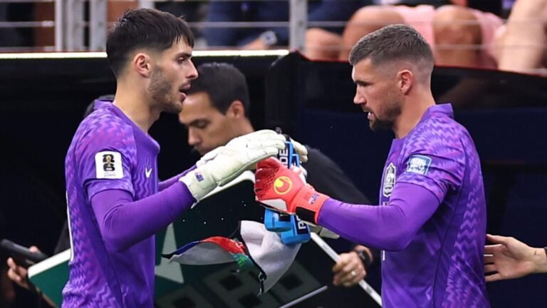 El portero de los Socceroos no vio venir el cambio
