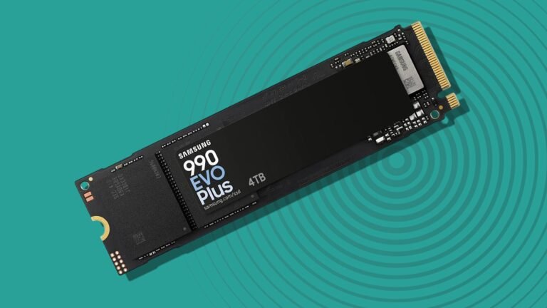 El rápido SSD 4TB 990 EVO Plus de Samsung se