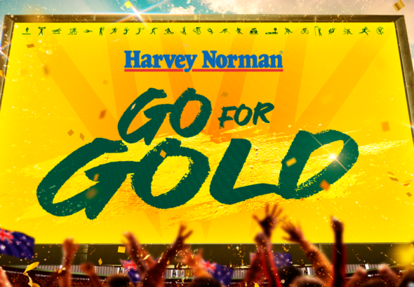 Encuentre el oro con Harvey Norman
