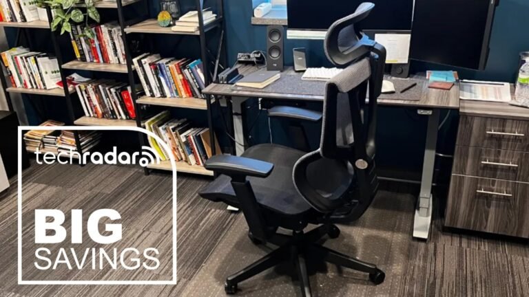 Esta oferta de silla de oficina FlexiSpot C7 es una