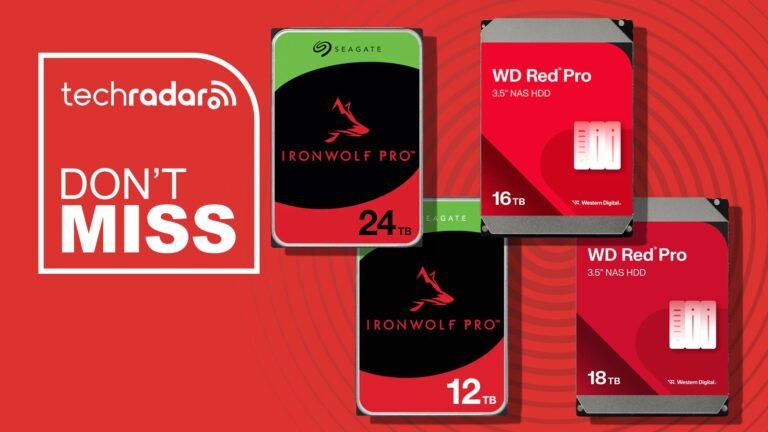 Esta unidad Seagate NAS de 24 TB es la que
