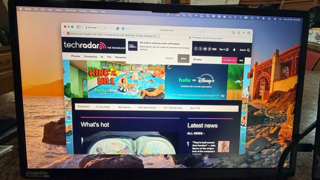 Este monitor portátil conectable solucionó mi flujo de trabajo de