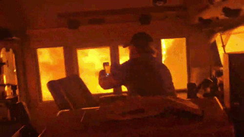 Han surgido imágenes impactantes de trabajadores de trenes de carga