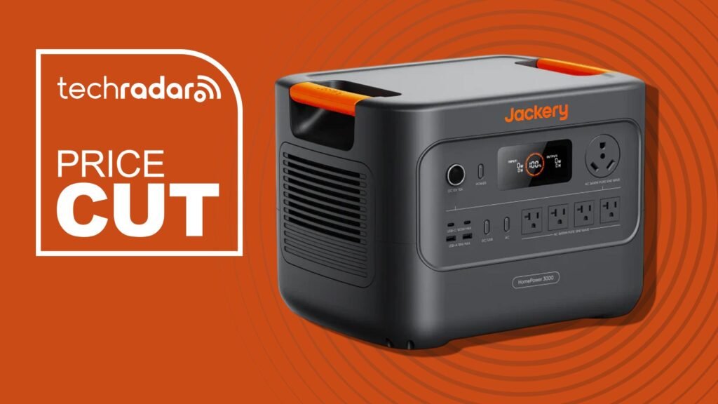 Jackery HomePower 3000 99 % de potencia del electrodoméstico y