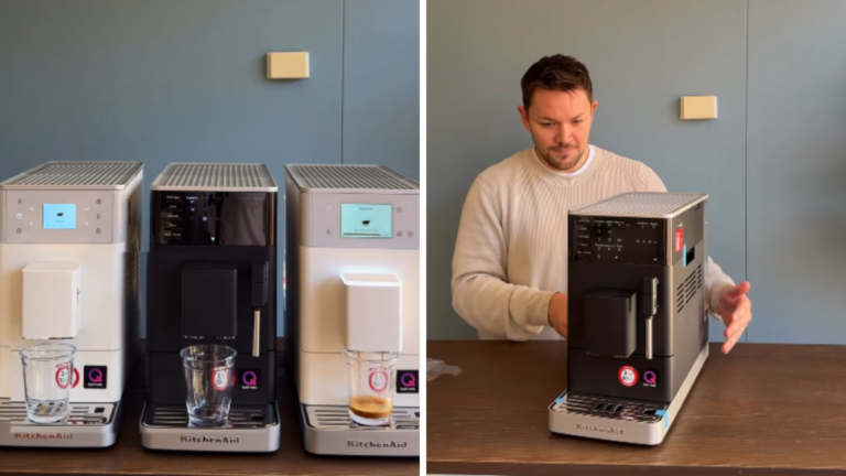 KitchenAid ha lanzado su máquina de café expreso más compacta