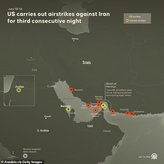 L'Iran attaque l'approvisionnement en eau d'un allié américain après que