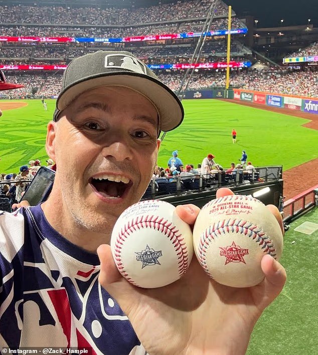 La MLB Ballhawk « détestée » frappe à nouveau au