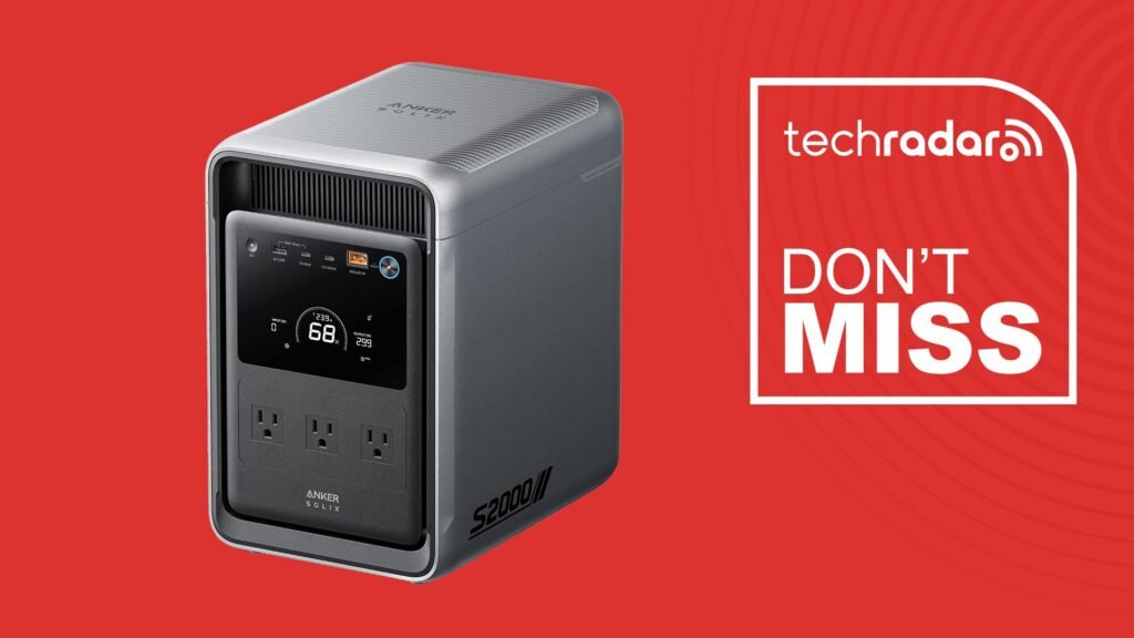 La batería de respaldo doméstica compacta Solix S2000 de Anker