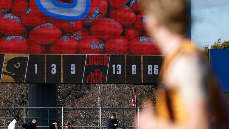 La demolición de Hawthorn en Tasmania por parte de los