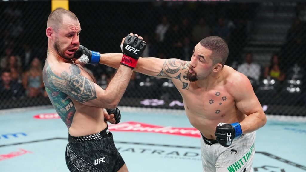 La leyenda australiana de UFC, Robert Whittaker, dice que "Bobby