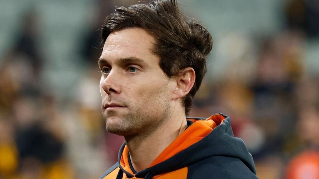 La leyenda lesionada de los GWS Giants, Josh Kelly, está