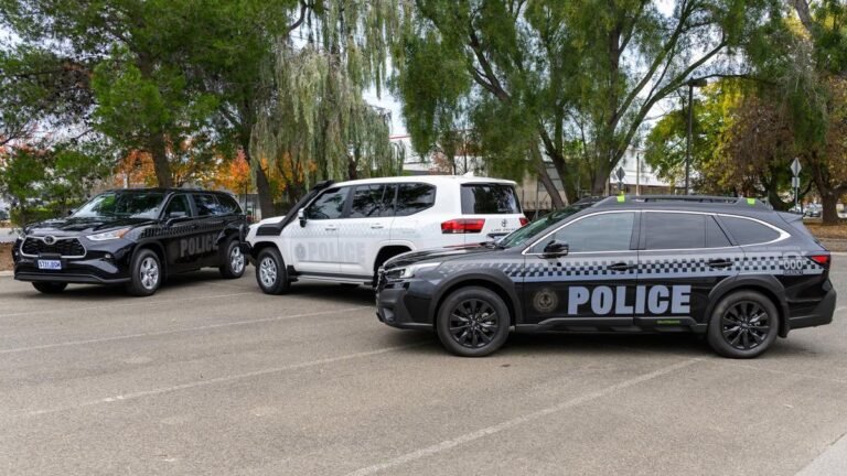 La policía de este estado australiano se esconde a plena