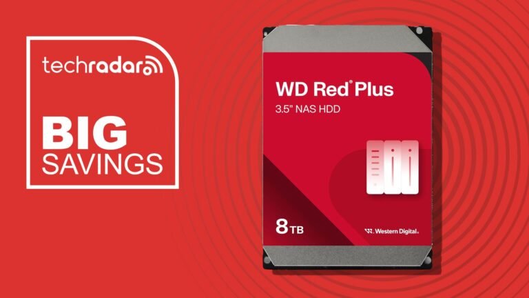 La unidad NAS WD Red Plus de 8 TB ahora